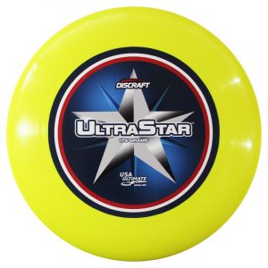 Discraft Ultra Star Supercolor rumena frizbi